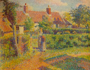 ラショーミエール、1887年1935年 作： Camille Jacob Pissarro