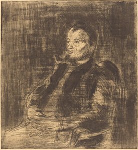 ポール・シニャック ポール・シニャックの肖像、c。 1890年。 作： Camille Pissarro