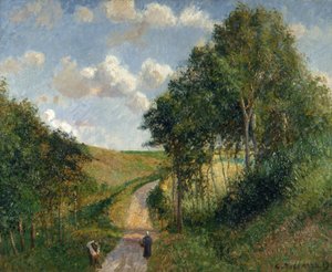ベルネヴァルの風景、1900 年。