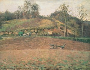 プラウランド 作： Camille Jacob Pissarro