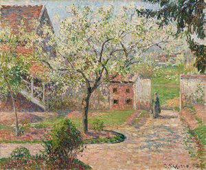 エラニーの花の梅の木。 画家の家、1894 年。