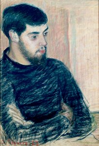 リュシアン・ピサロの肖像 1863-1944, 1883 作： Camille Pissarro