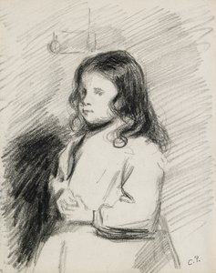 ルドヴィック＝ロド・ピサロの肖像 1878-1952, c1883-1884 作： Camille Pissarro