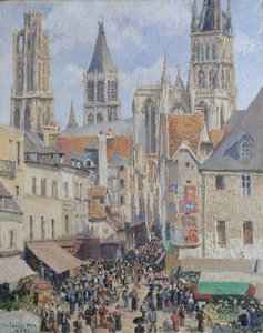 Rue de l&39;Épicerie、ルーアン（日光の影響）
