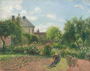 エラニーの芸術家の庭、1898 年。