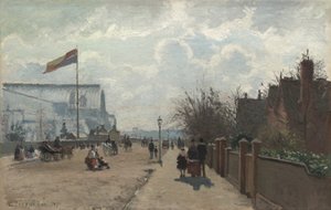 クリスタルパレス 作： Camille Pissarro
