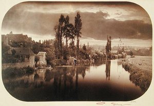 川の風景 作： Camille Silvy