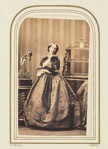 [アバコーンの侯爵夫人]。 作： Camille Silvy
