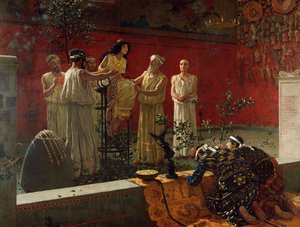 オラクル、1880 作： Camillo Miola