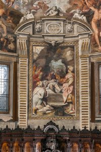 キリストの嘆き (フレスコ画) 作： Camillo Procaccini
