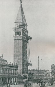 カンパニールの修復、1746-1756、1925年。 作： Giovanni Antonio Canal