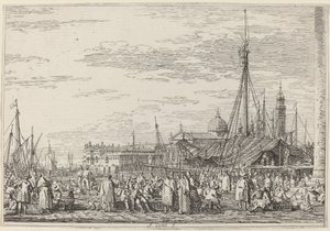 モロの市場 作： Canaletto