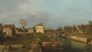 ポルタ ポルテッロ、パドヴァ、c. 17411742。 作： Canaletto