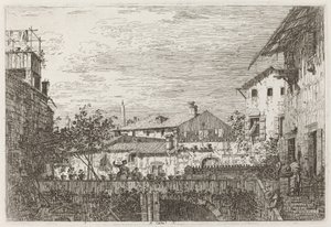 テラス[右下]、c。 17351746。 作： Canaletto