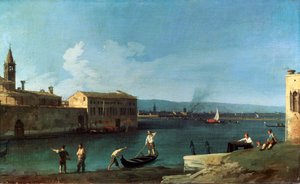 18世紀のヴェネツィアの眺め 作： Giovanni Antonio Canal