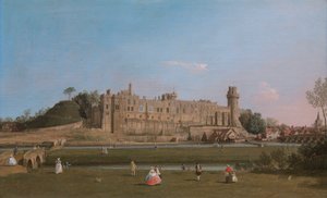 ウォリック城 作： Canaletto