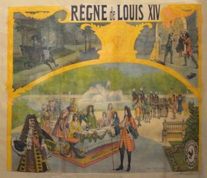 Le Regne de Louis XIV ポスター 1904年