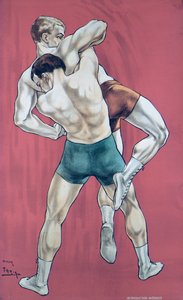 レスリング 作： Candido Aragonez de Faria