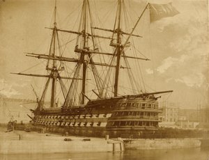 H.M.S. デューク・オブ・ウェリントン 作： Capt. Linnaeus Tripe