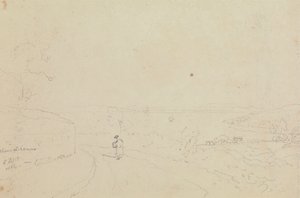 1826 年 2 月 8 日、ウェスト カウズ上空