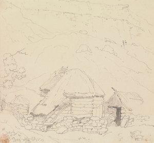 1829年8月13日、ワイト島サンドロックにて 作： Capt. Thomas Hastings