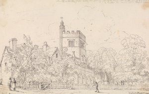 Cheshuntin kirkko, 23. toukokuuta 1814 作： Capt. Thomas Hastings