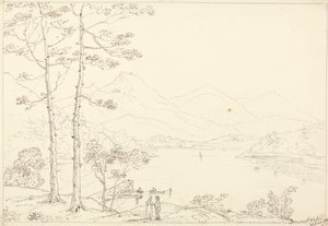 ダーウェント ウォーター、1835 年 6 月 20 日 作： Capt. Thomas Hastings