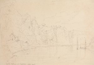 チェプストウの入り口、1845 年 9 月 作： Capt. Thomas Hastings