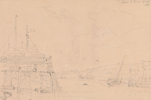 1826 年 9 月 16 日、イースト カウズから 作： Capt. Thomas Hastings