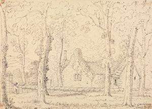 クルーカーン教会ヤードにて、1833 年 6 月 作： Capt. Thomas Hastings