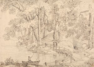 1833 年 5 月、アグブルック パークにて 作： Capt. Thomas Hastings