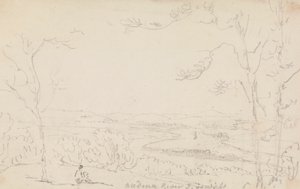 Medina-joki, Isle of Wight 作： Capt. Thomas Hastings