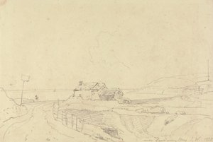 ワイト島、サンダウン湾付近 作： Capt. Thomas Hastings