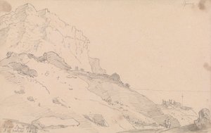 ワイト島、サンドロック インの近く 作： Capt. Thomas Hastings