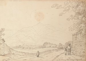 1841 年 9 月 4 日、ロス城に続くキラーニー ロードにて 作： Capt. Thomas Hastings