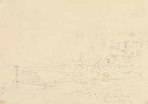 Baía de Sandown, Ilha de Wight, agosto de 1828