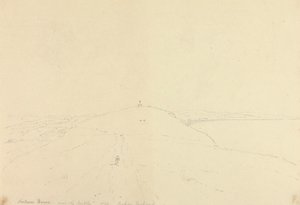 ニードルズ近くのシャルコム ダウン、東向き 作： Capt. Thomas Hastings