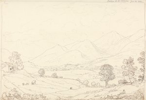 Skiddaw na casa do Sr. Whiteside, 30 de junho de 1835 作： Capt. Thomas Hastings