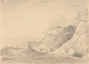 カリスブルック城の南東砦、1830 年 6 月 14 日 作： Capt. Thomas Hastings