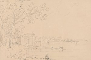 サウサンプトン浴場、1826 年 9 月 3 日 作： Capt. Thomas Hastings