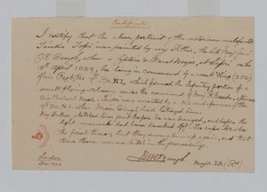 インドの反政府勢力指導者、タンティア・トピ 作： Captain C.R. Baugh