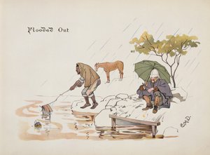 浸水、Ladysmith of Ladysmith、1900年 作： Captain Clive Dixon