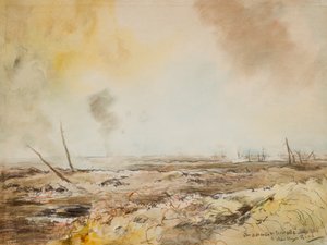 （ラ）ボワゼルへの私たちの前進-1916年7月。 作： Captain Edward Henry Handley Read