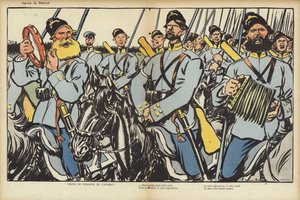 ルーベス大統領、ロシア訪問、ル・リールの挿絵