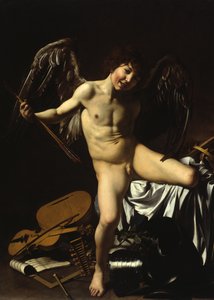 ドイツ語：Amor als Sieger Amor Vincit Omnia