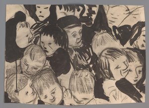 子供の頭 作： Carel Adolph Lion Cachet