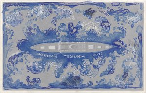Koninklijke Paketvaart Maatschappij のビネットのデザイン 作： Carel Adolph Lion Cachet