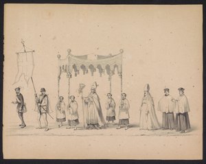 ユトレヒトの学生の仮面舞踏会、1846年（プレート10） 1549 年 10 月 3 日、1846 年 6 月 17 日に H.H. ユトレヒトの学生 作： Carel Christiaan Antony Last