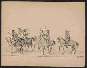 ユトレヒトの学生の仮面舞踏会、1846年（プレート13） 1549 年 10 月 3 日、1846 年 6 月 17 日に H.H. ユトレヒトの学生 作： Carel Christiaan Antony Last