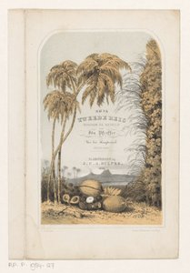 熱帯の風景 タイトル ページ: Ida Pfeiffer、私の 2 回目の世界一周航海、1856 年